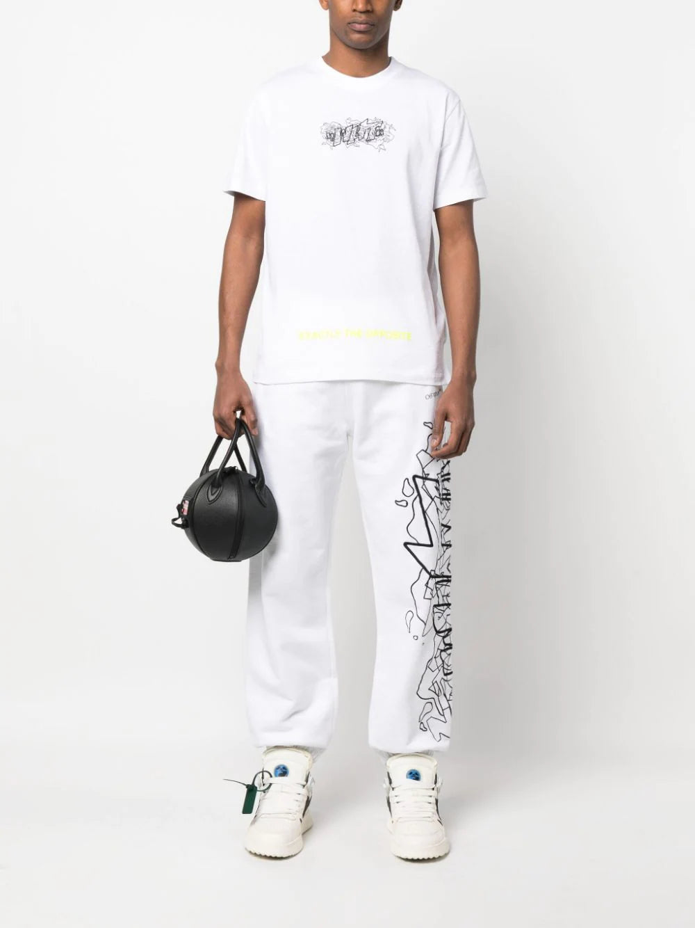 Playera Off-White Gradient Arrows