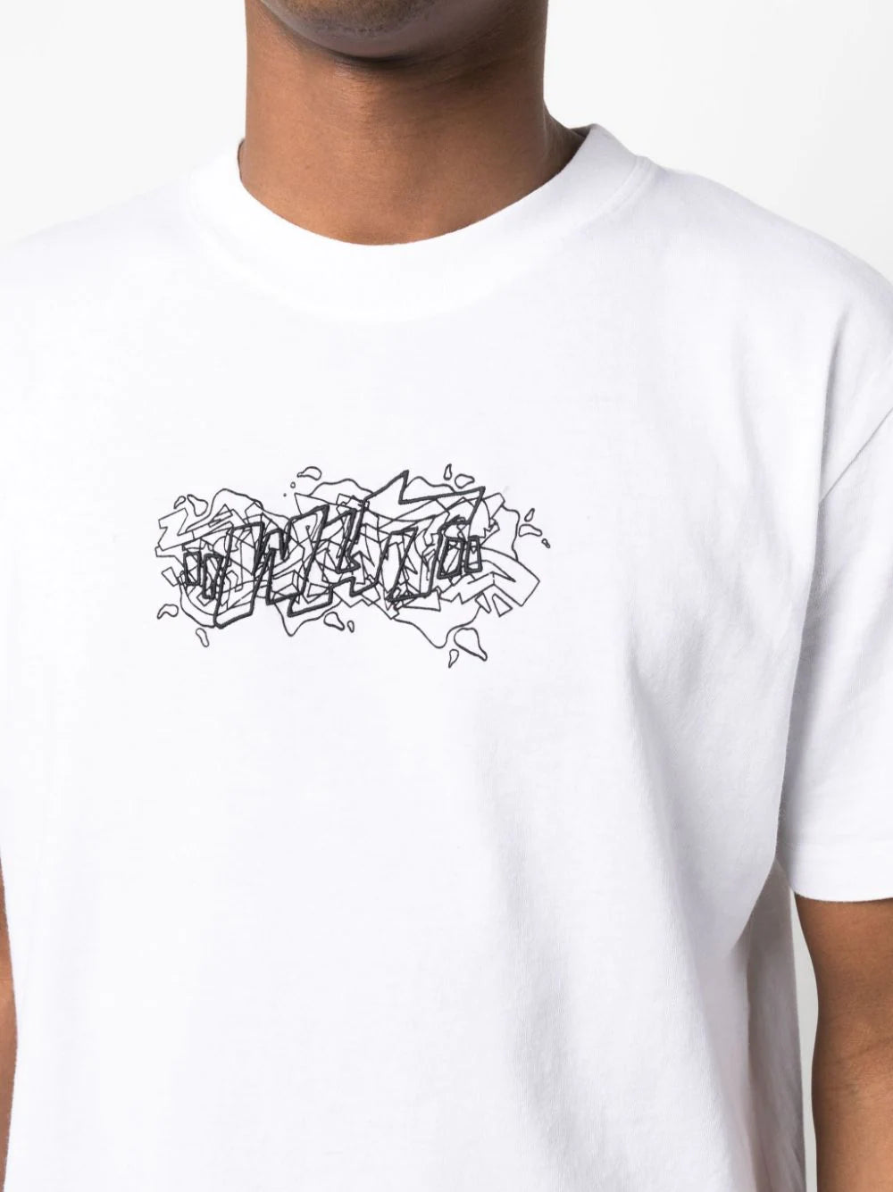 Playera Off-White Gradient Arrows