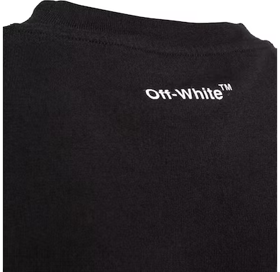 Playera Off-White con motivo Arrows
