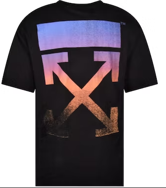Playera Off-White Gradient Arrows