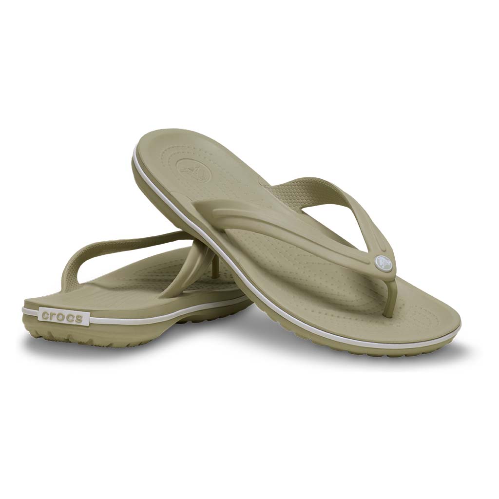 Crocs Crocband™ Flip - Gris 1WY - vista 2