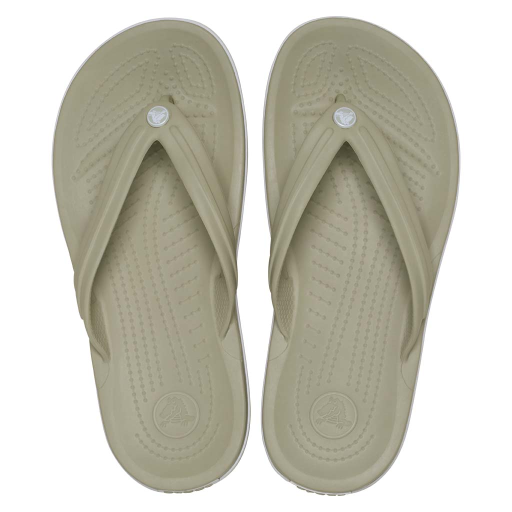 Crocs Crocband™ Flip - Gris 1WY - vista 3