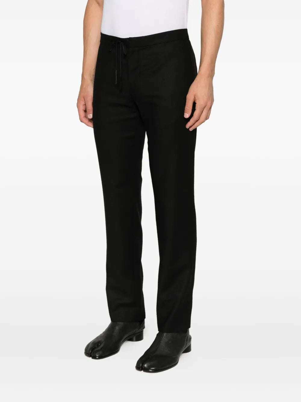 Maison Margiela pantalones Four-Stitch - Negro - imagen 3