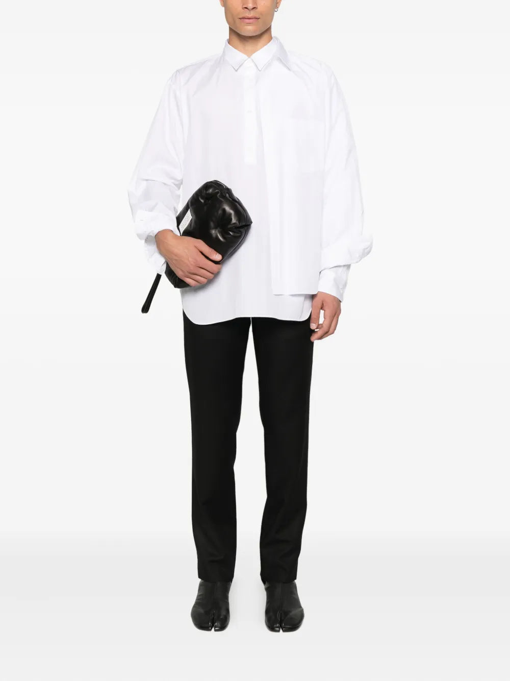 Maison Margiela pantalones Four-Stitch - Negro - imagen 2