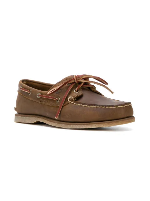 Timberland lace boat shoes