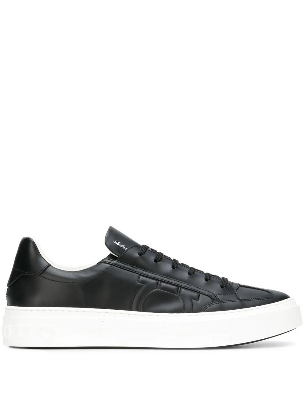 Ferragamo tenis Gancio texturizados