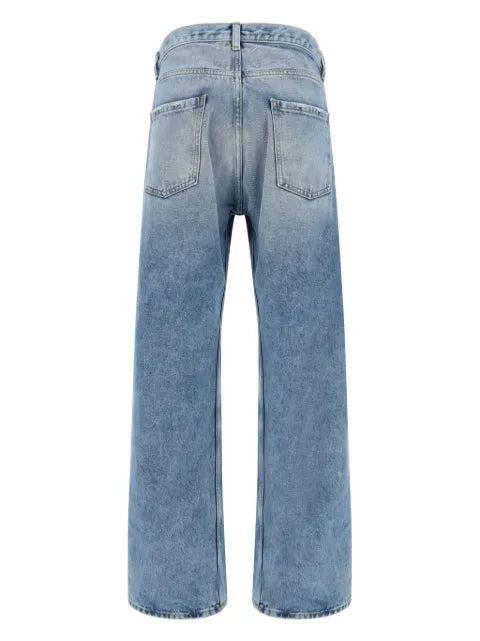 Maison Margiela jeans rectos con bolsillo en contraste - imagen 2
