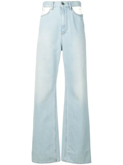 Maison Margiela jeans anchos Décortiqué - imagen 1