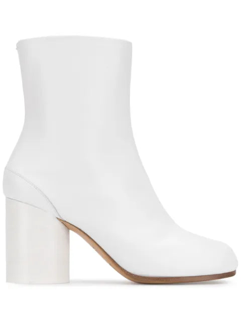 Maison Margiela botines con puntera Tabi y tacón de 80mm - Blanco - vista 1