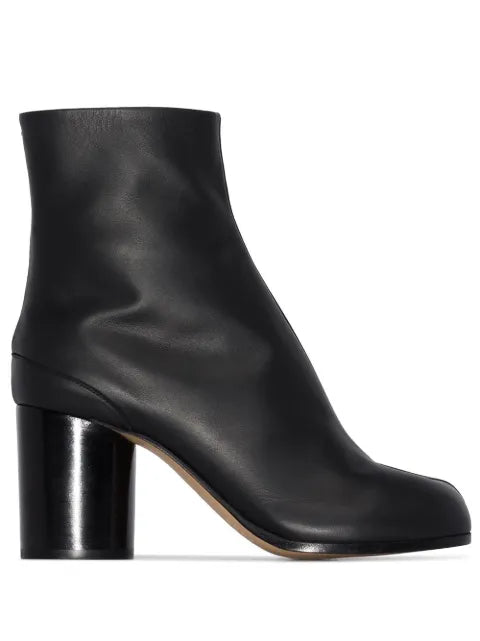 Maison Margiela botines con puntera Tabi y tacón de 80mm - Negro - vista 1