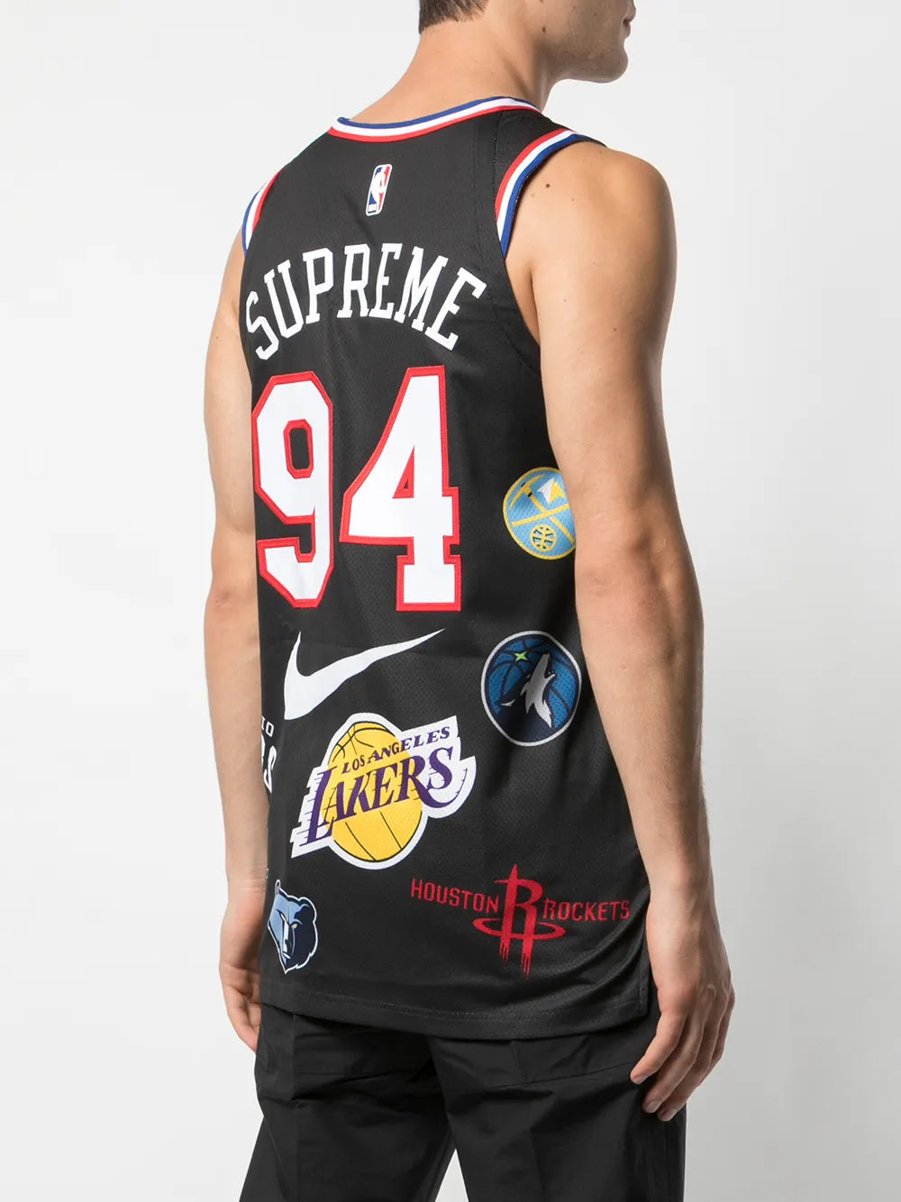 Supreme camiseta Nike/NBA Teams Basketball Jersey - Negro - imagen 4