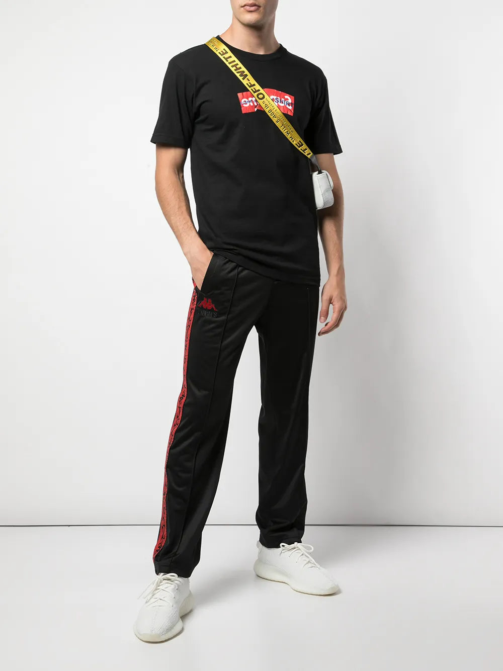 Supreme playera Supreme x CDG - Negro - imagen 2