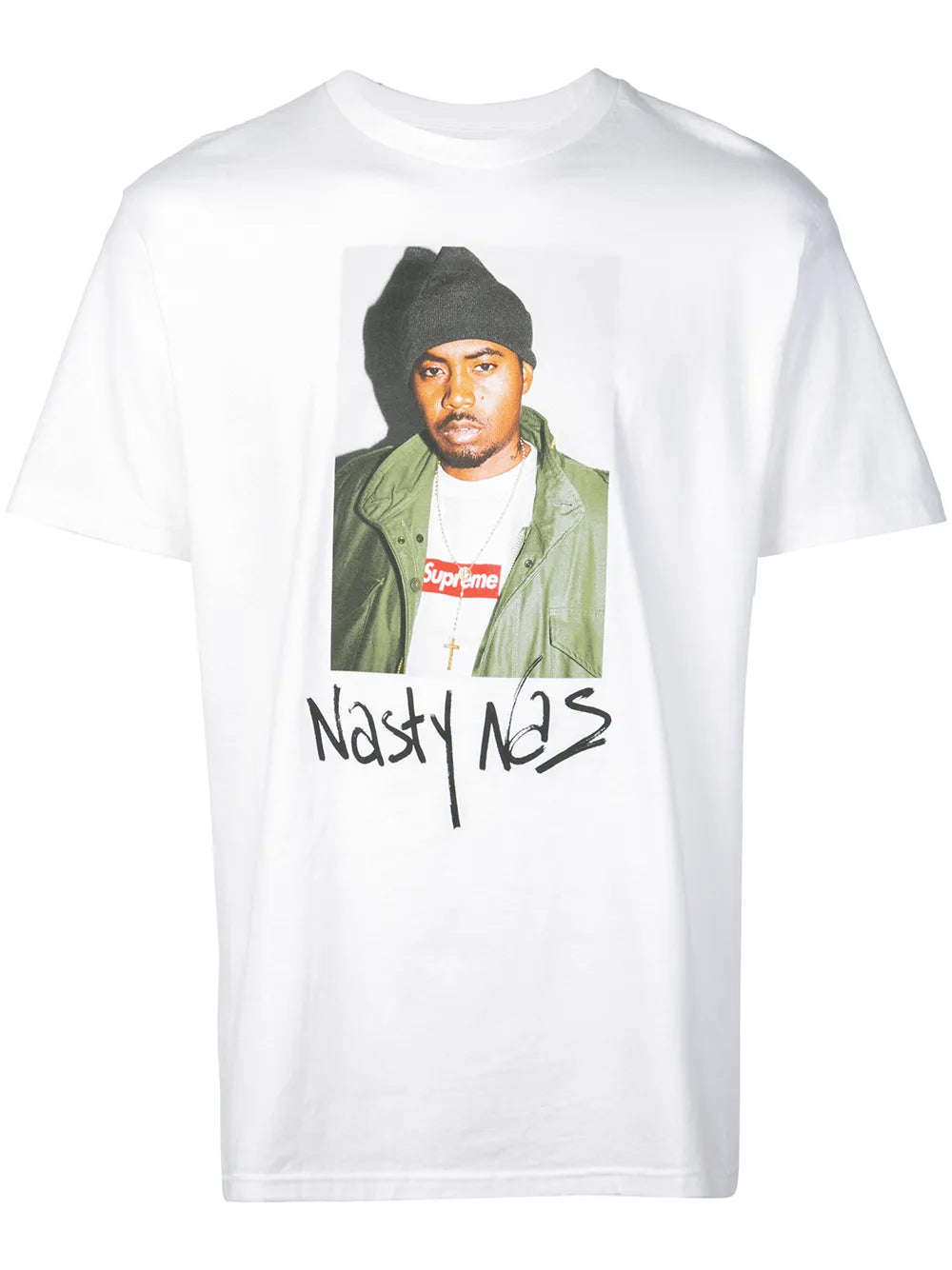 Supreme playera Nasty Nas - Blanco - imagen 1