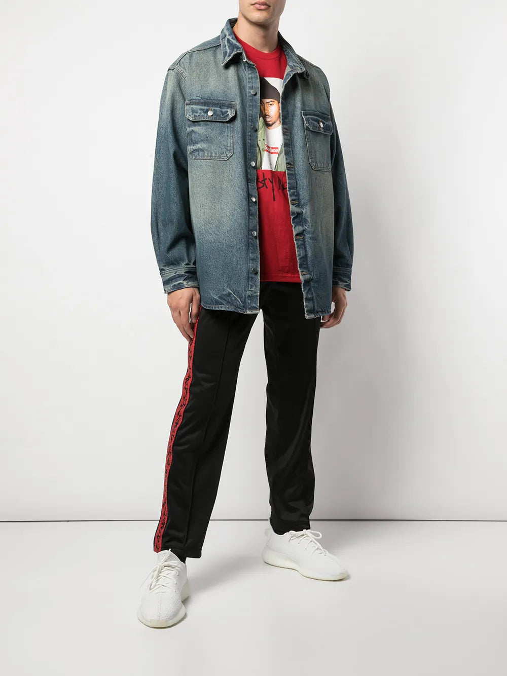 Supreme playera Nasty Nas - Rojo - imagen 2