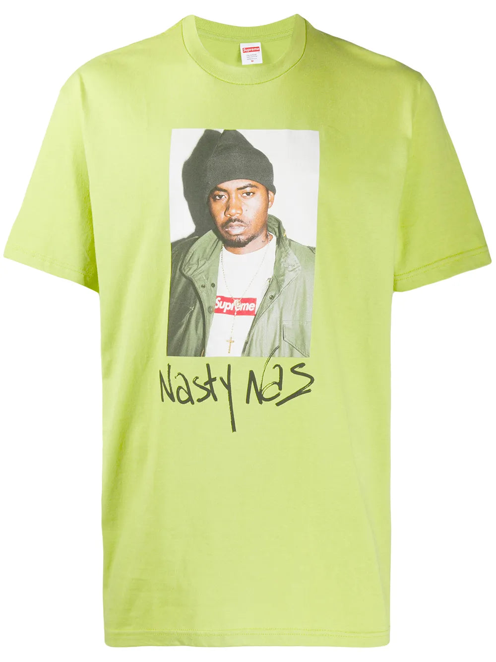 Supreme nasty nas T-shirt - Verde - imagen 1