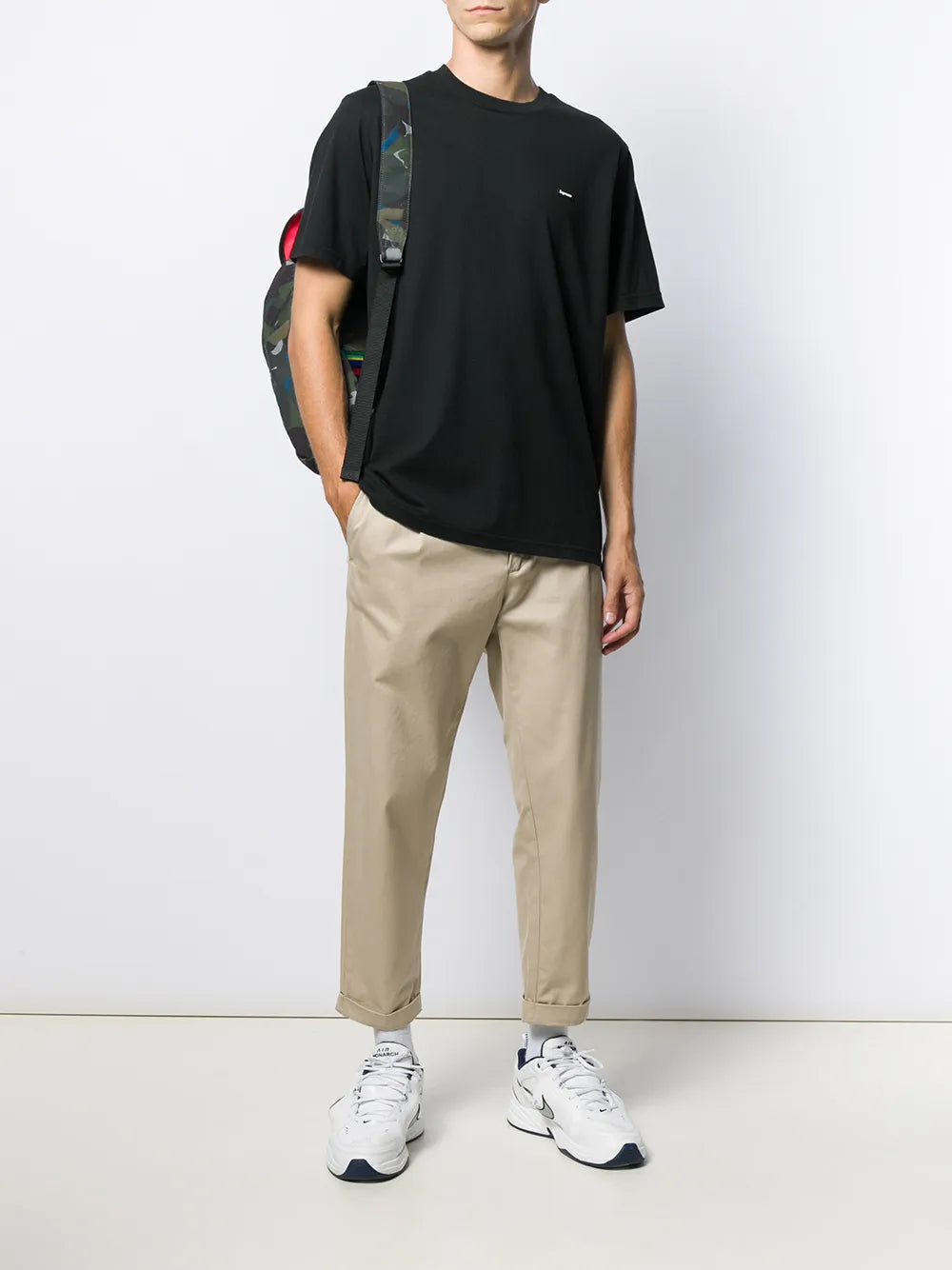 Supreme playera con logo - Negro - imagen 2