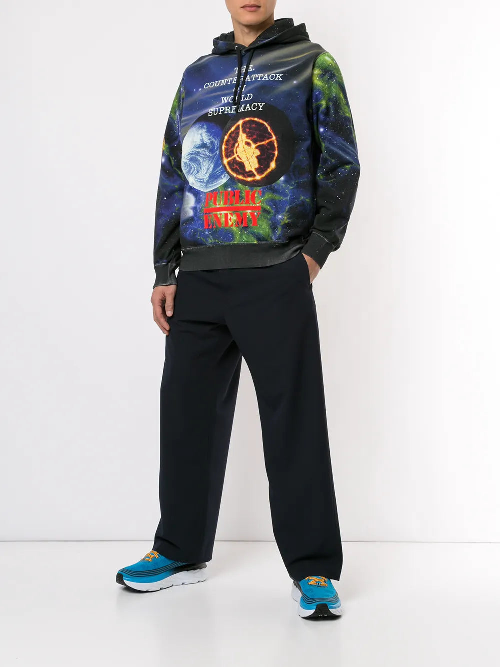 Supreme UDC Public Enemy hoodie - Multicolor - imagen 2