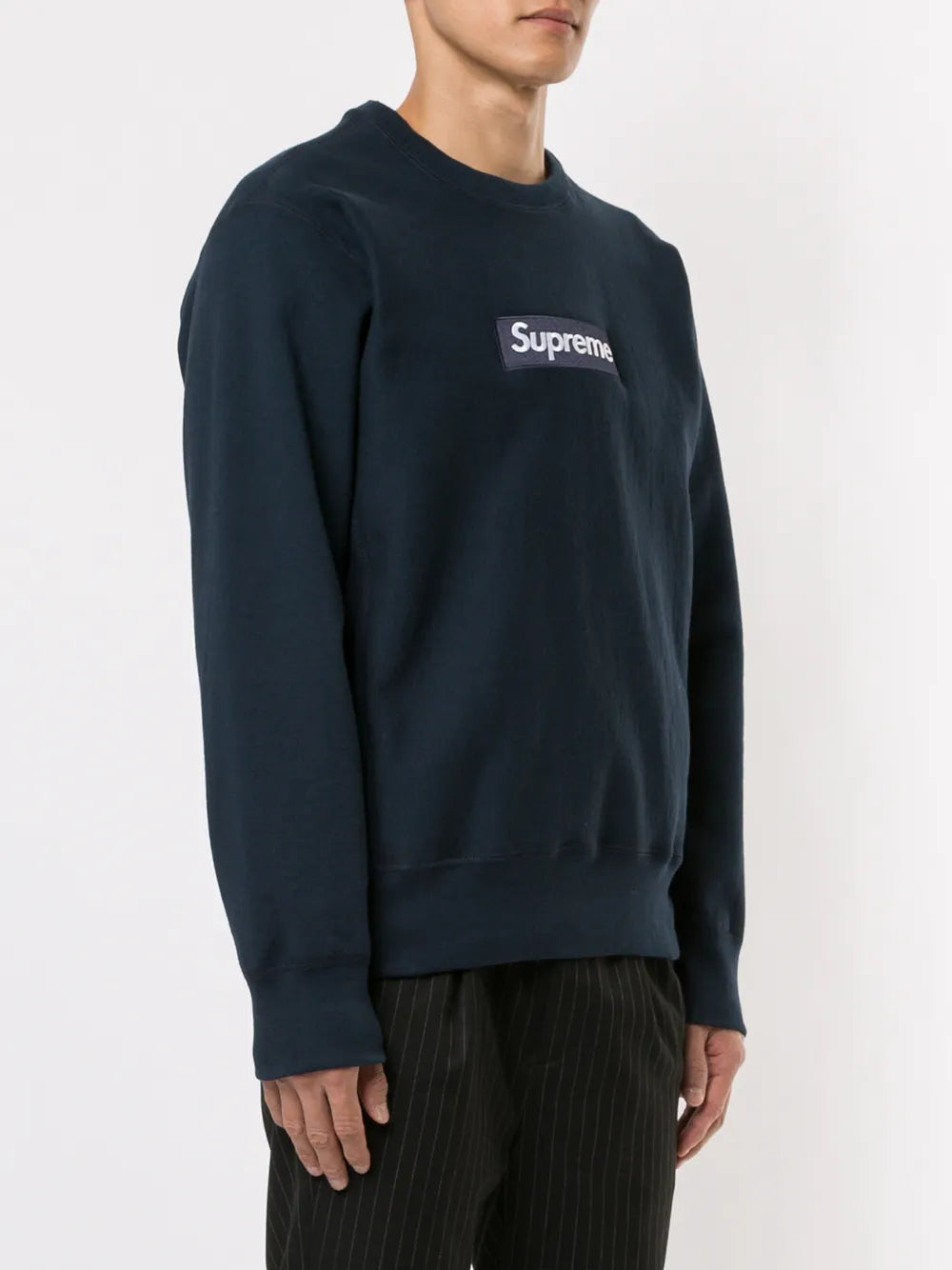 Supreme sudadera con logo - Azul - imagen 3