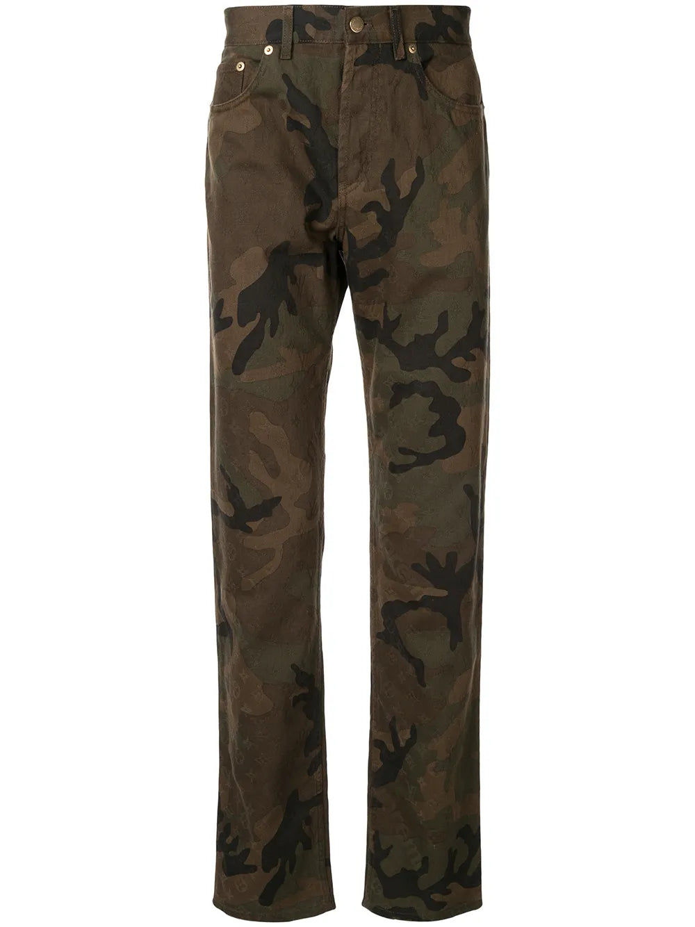 Supreme Louis Vuitton X Supreme camo jeans - Verde - imagen 1