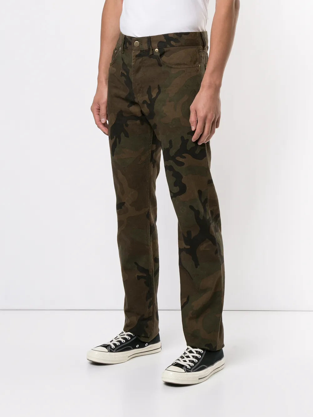 Supreme Louis Vuitton X Supreme camo jeans - Verde - imagen 3