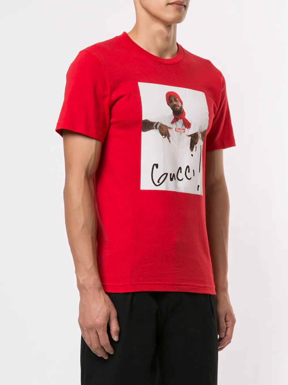 Supreme playera Gucci Mane - Rojo - imagen 3