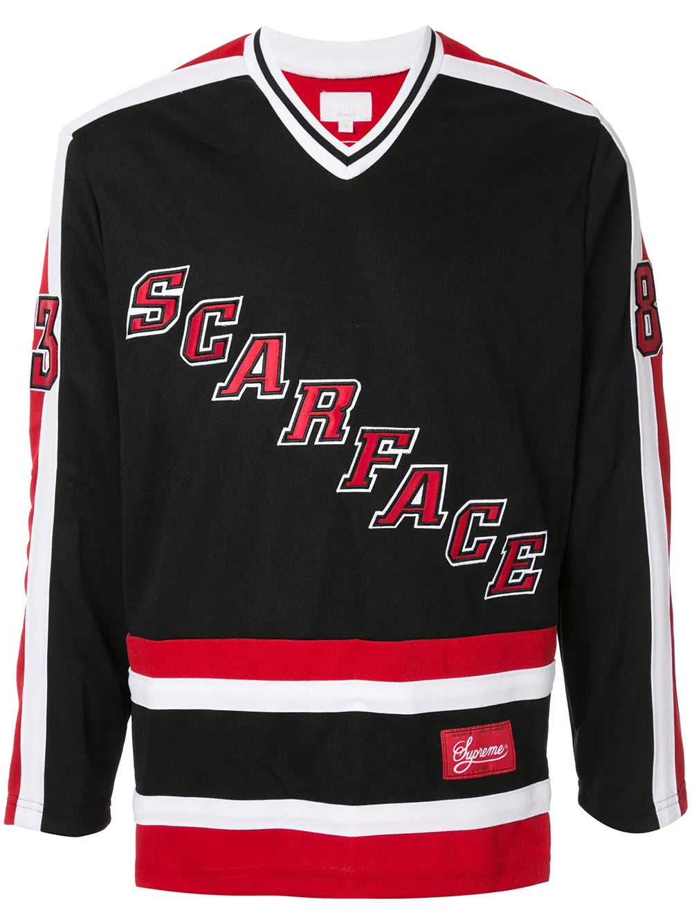 Supreme playera de hockey Scarface FW17 - Rojo - imagen 1