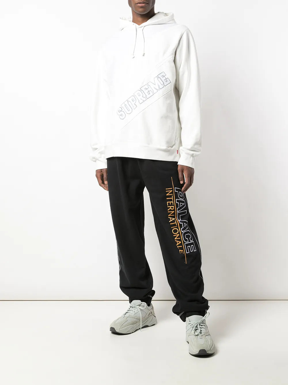 Supreme sudadera con capucha y logo estampado - Blanco - imagen 2