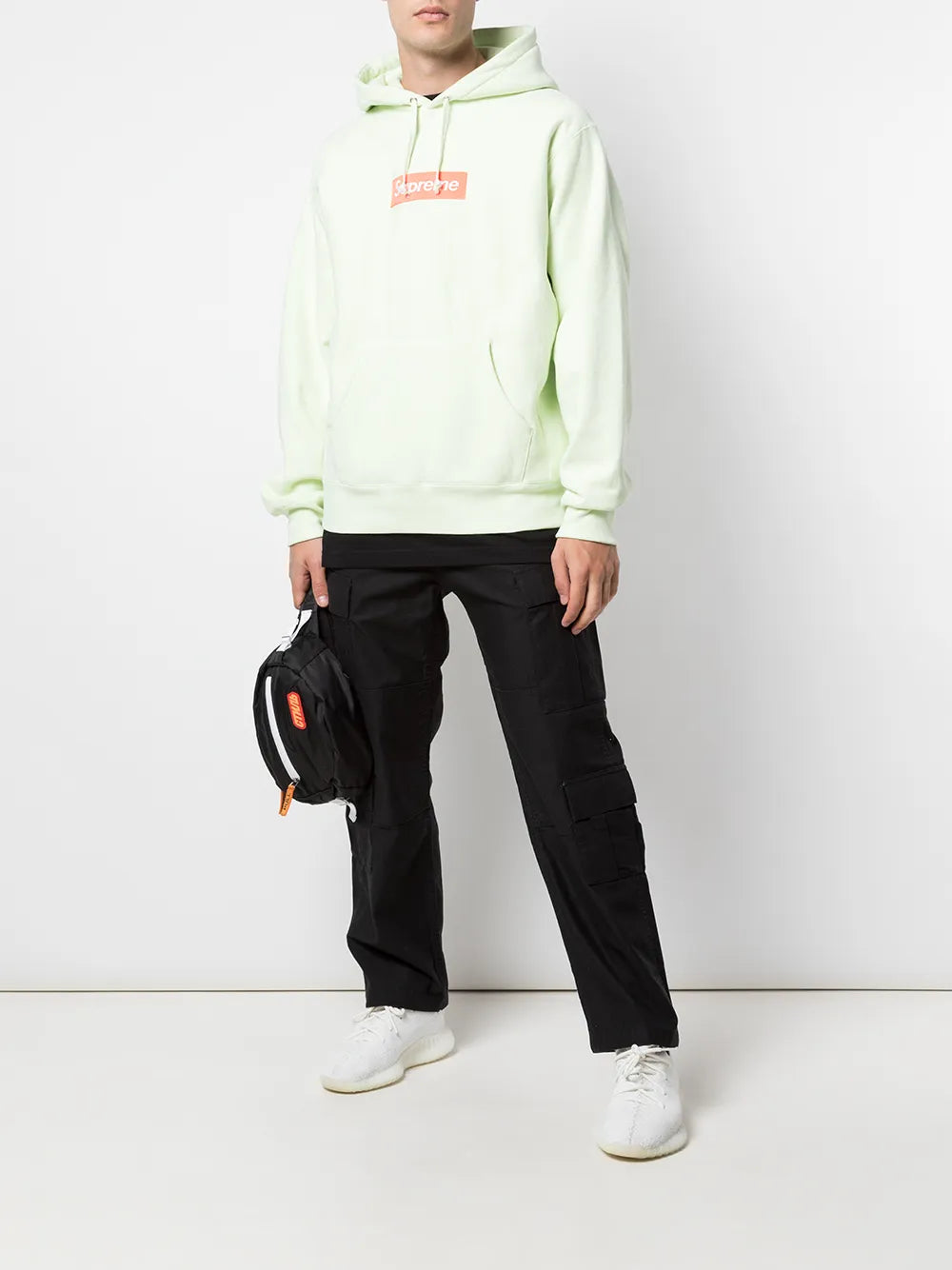 Supreme sudadera con capucha y logo - Verde - imagen 2