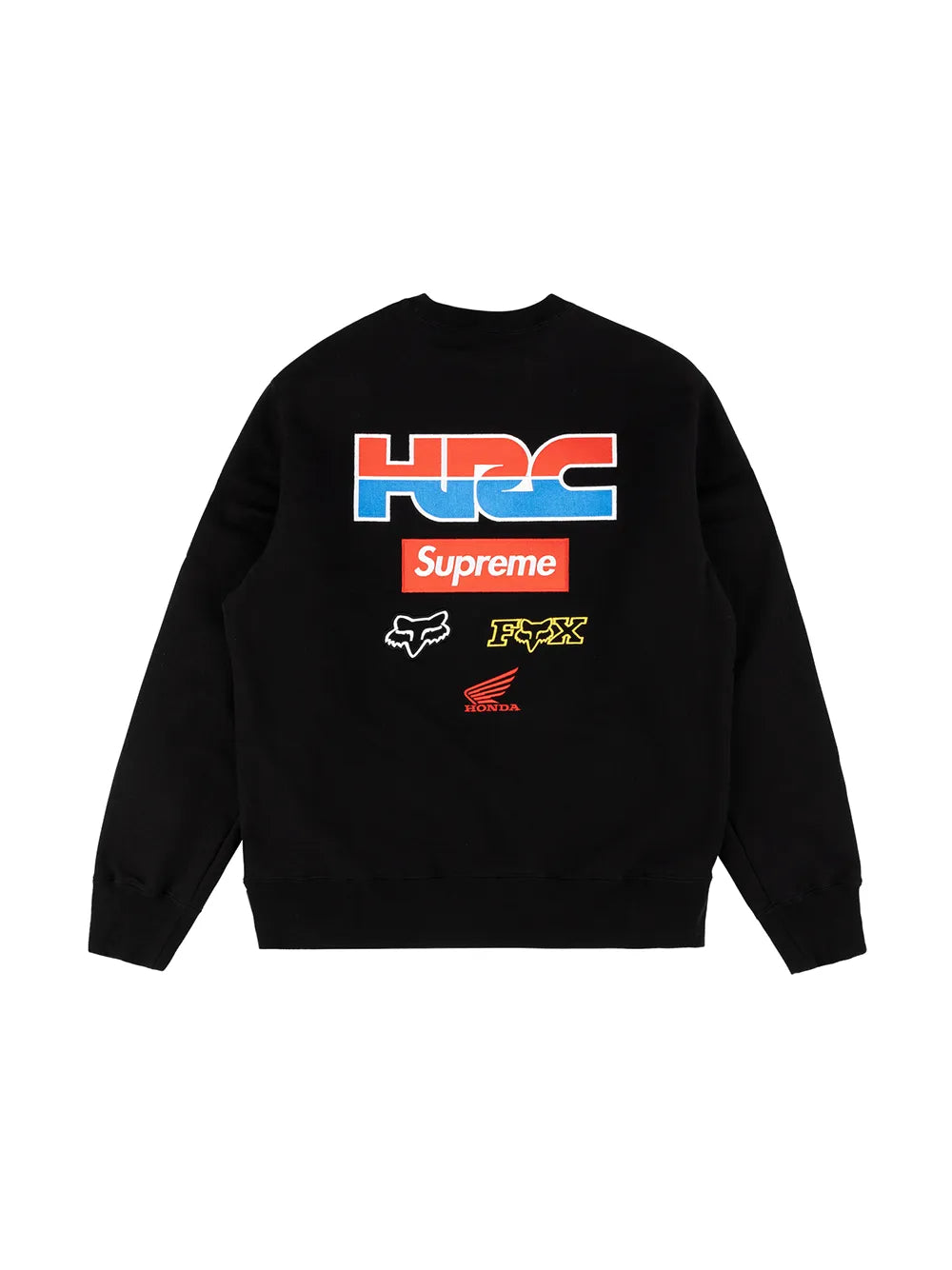 Supreme sudadera Honda Fox Racing - Negro - imagen 2