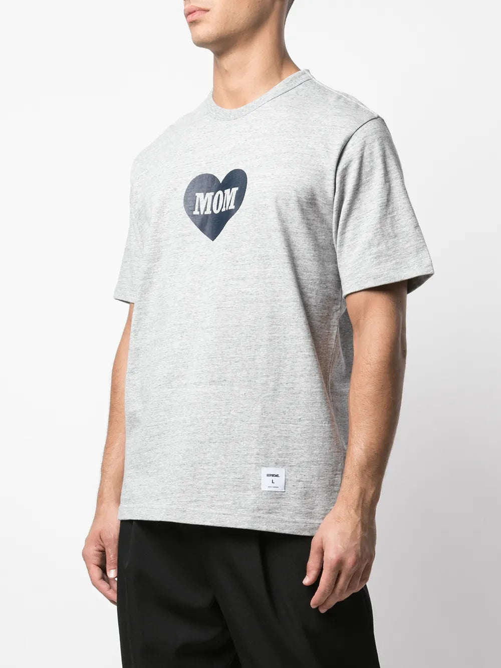 Supreme playera con estampado Mom - Gris - imagen 3