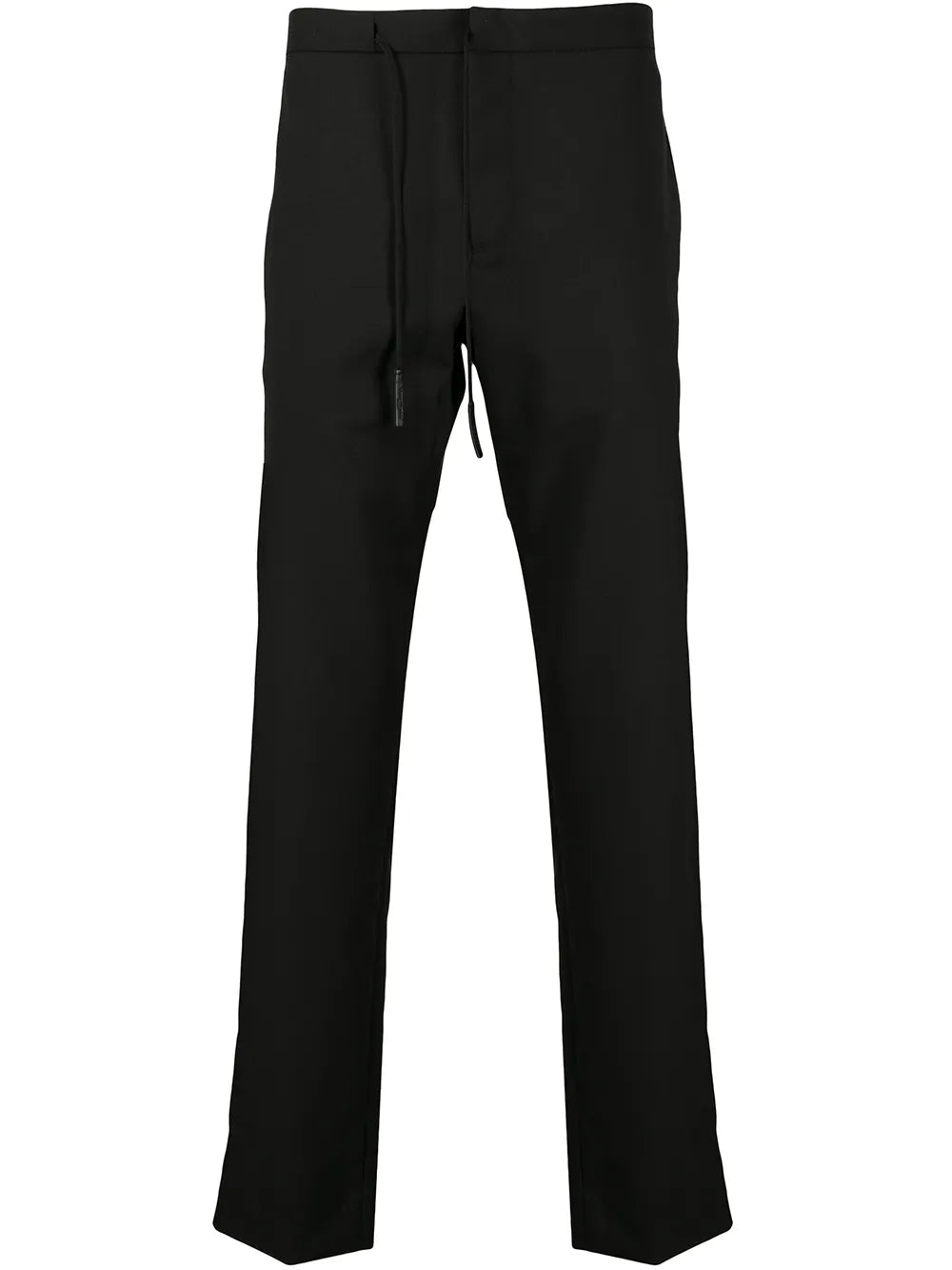 Maison Margiela pantalones de vestir con detalle de costuras - Negro - imagen 1