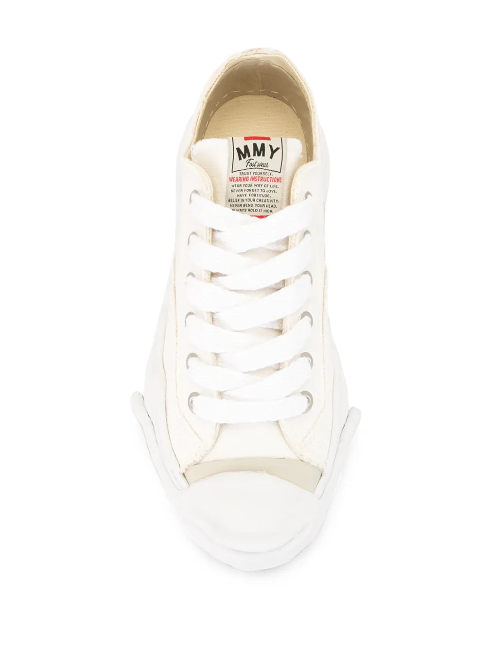 Maison MIHARA YASUHIRO tenis Hank - blanco