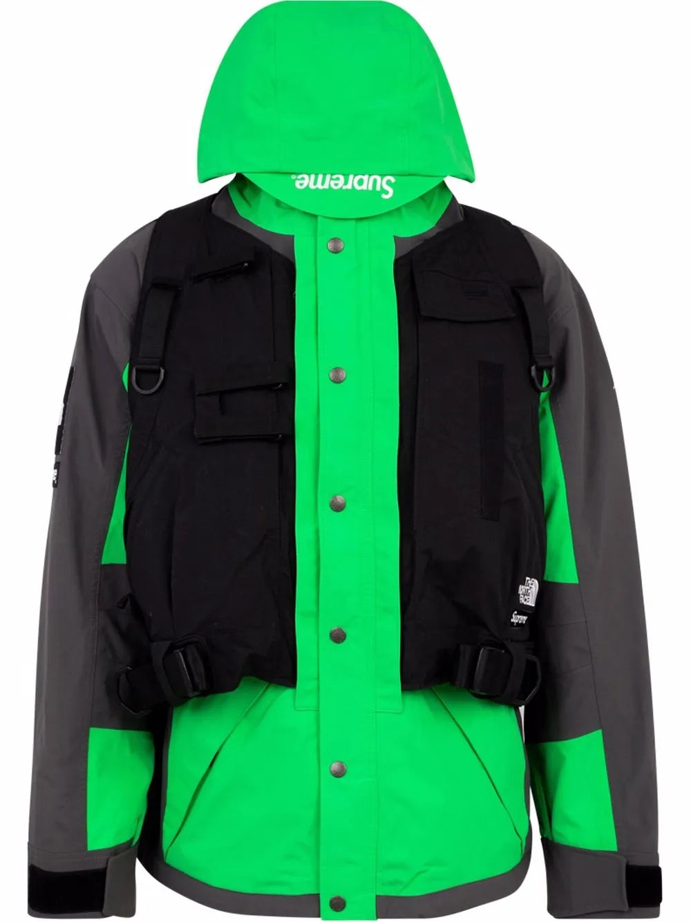 Supreme chamarra con cierre de Supreme x The North Face - Negro - imagen 1