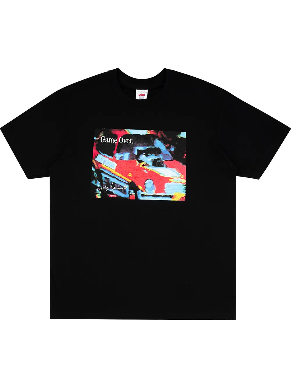Supreme playera con estampado Game Over de supreme x Yohji Yamamoto - Negro - imagen 1