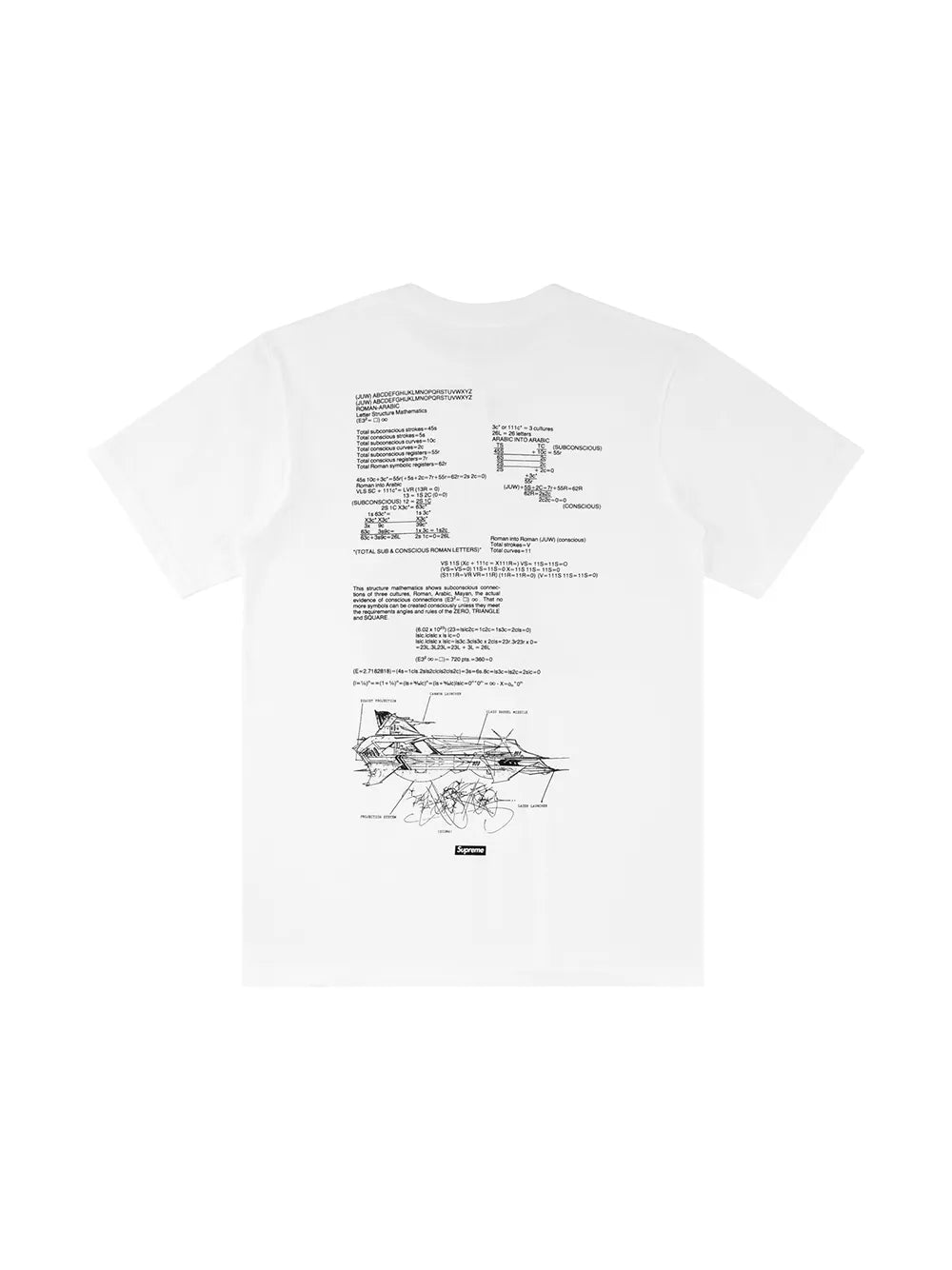 Supreme playera Rammellzee - Blanco - imagen 2