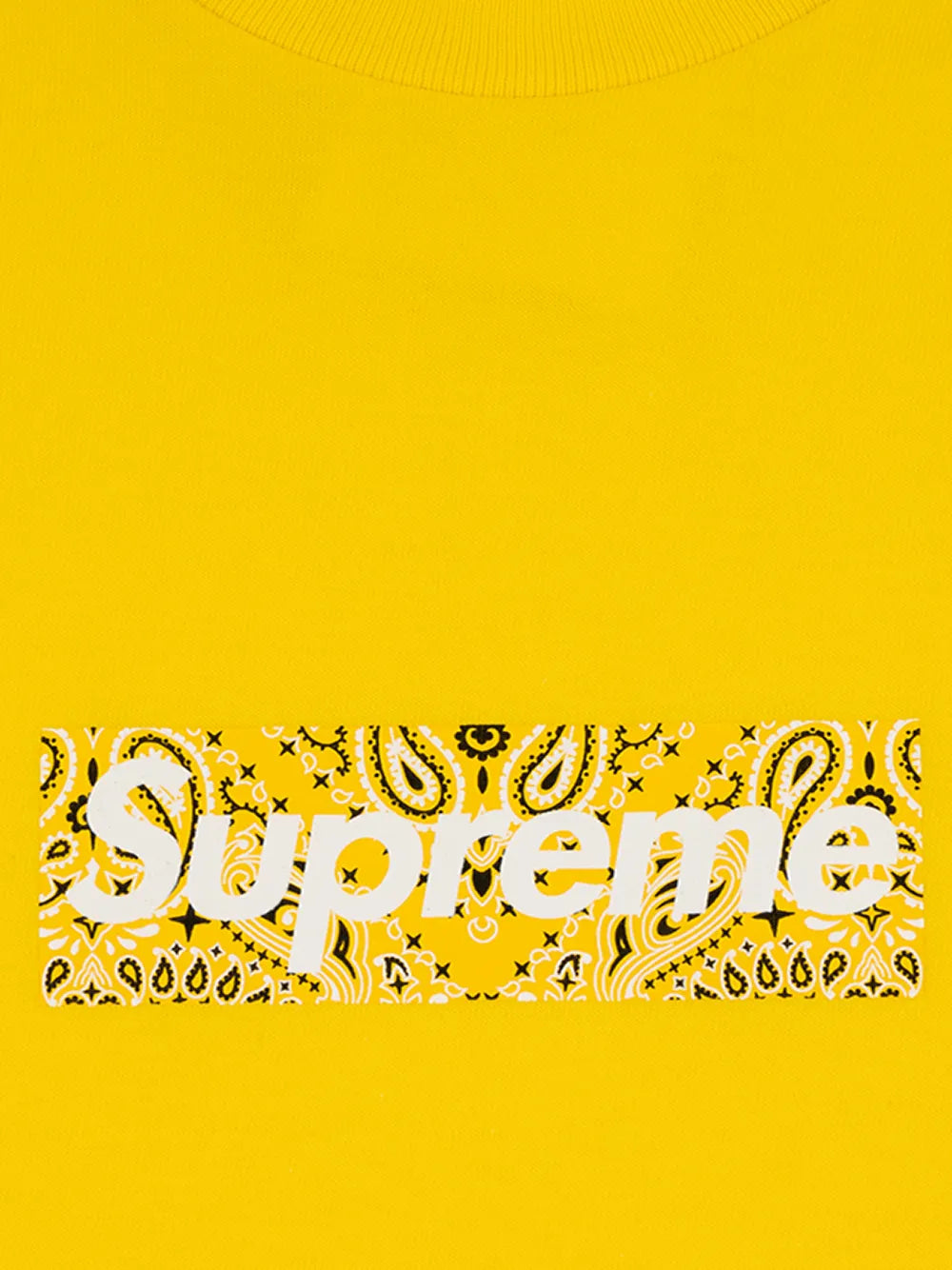Supreme playera con logo - Amarillo - imagen 3