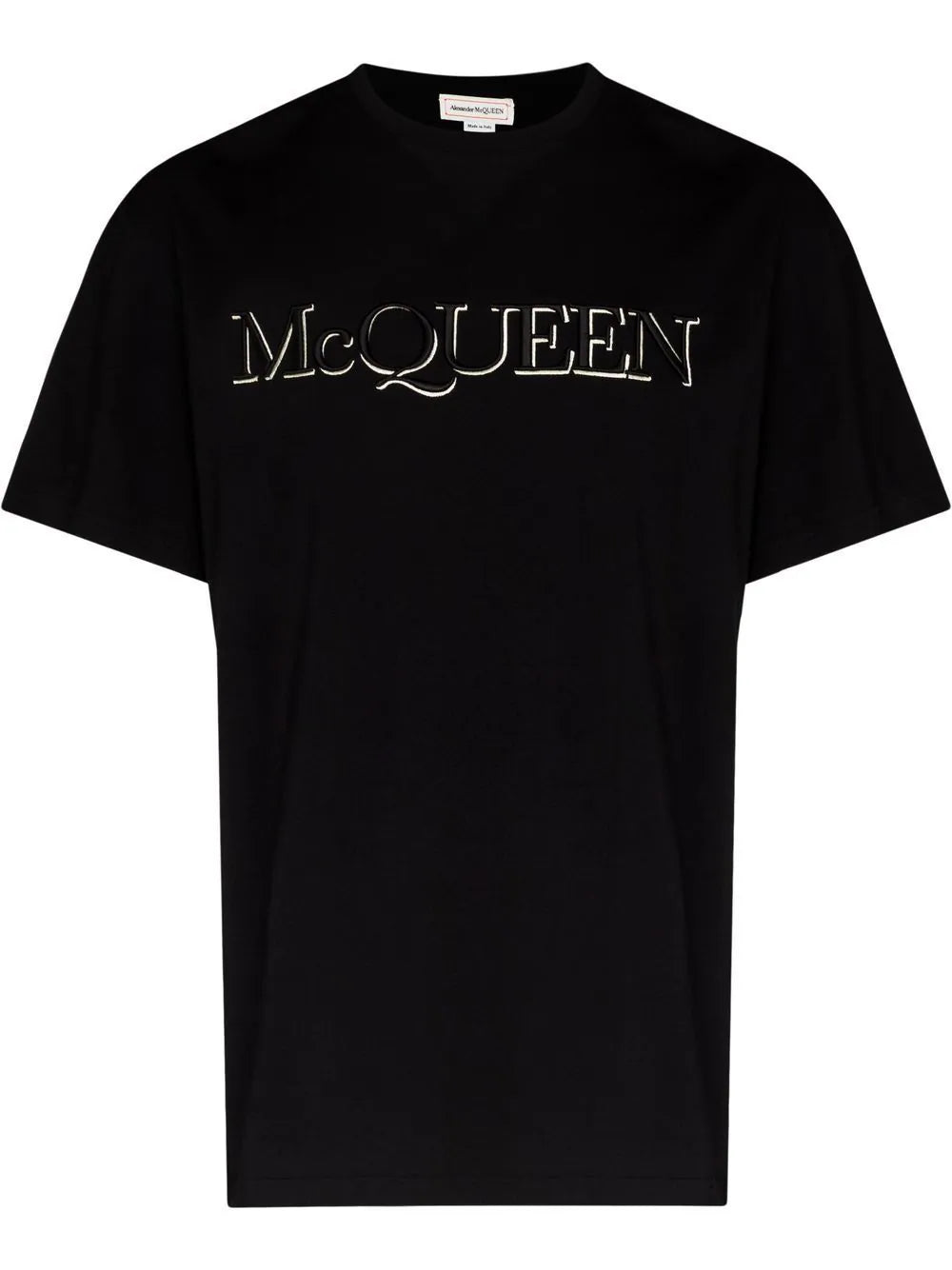 Playera Alexander McQueen con logo bordado