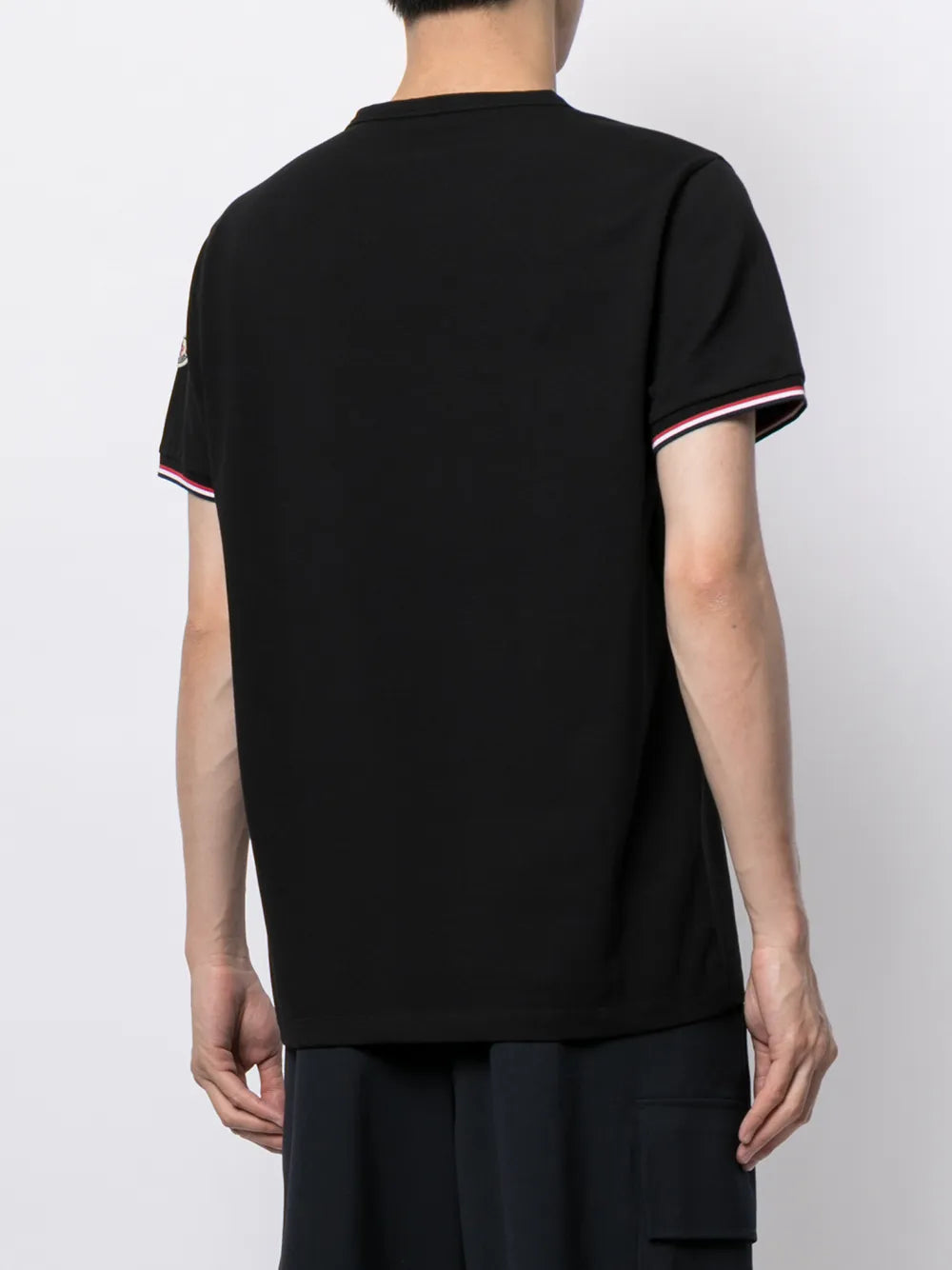 Moncler playera con parche del logo