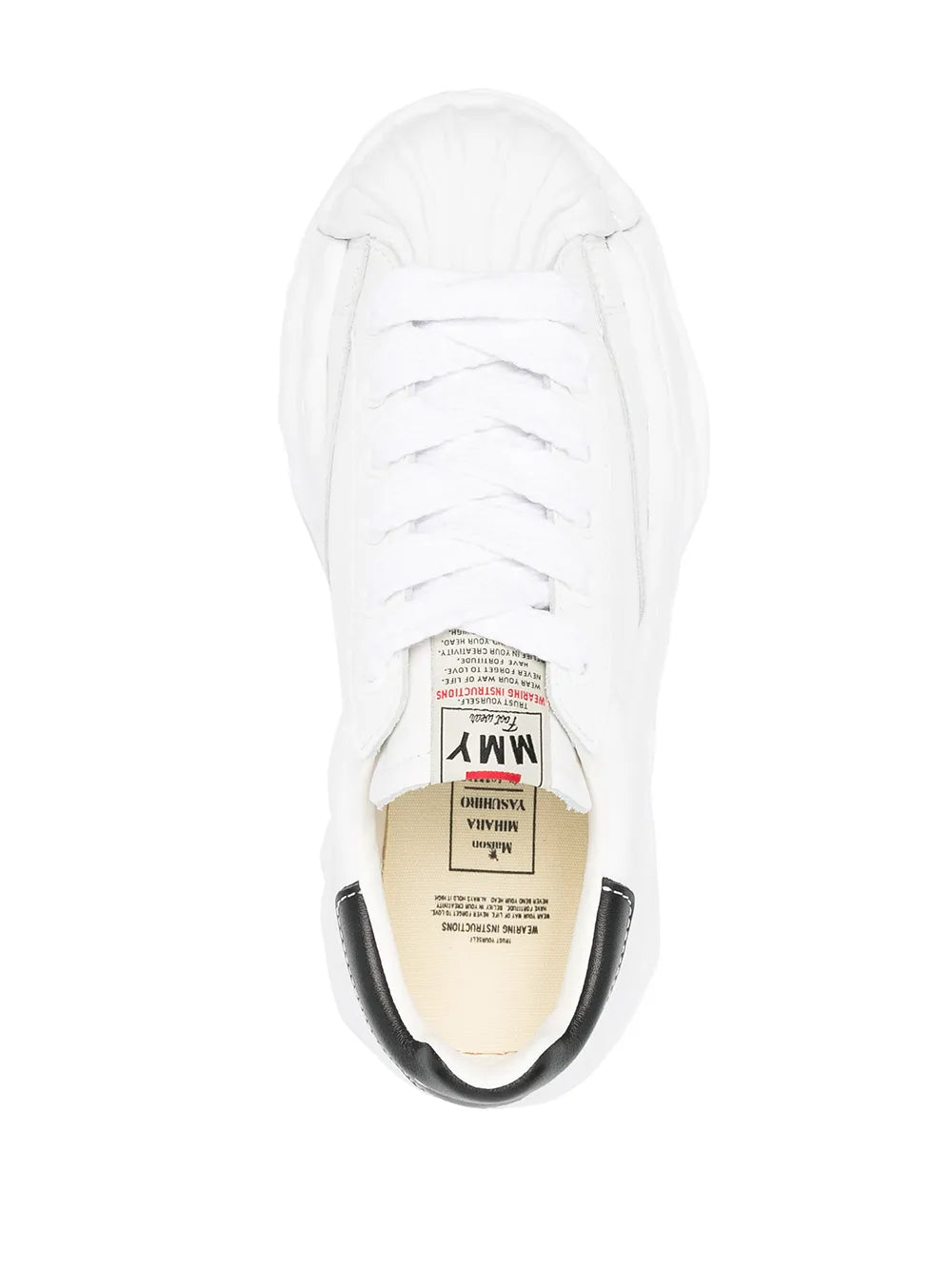 Maison MIHARA YASUHIRO tenis Blakey OG - blanco