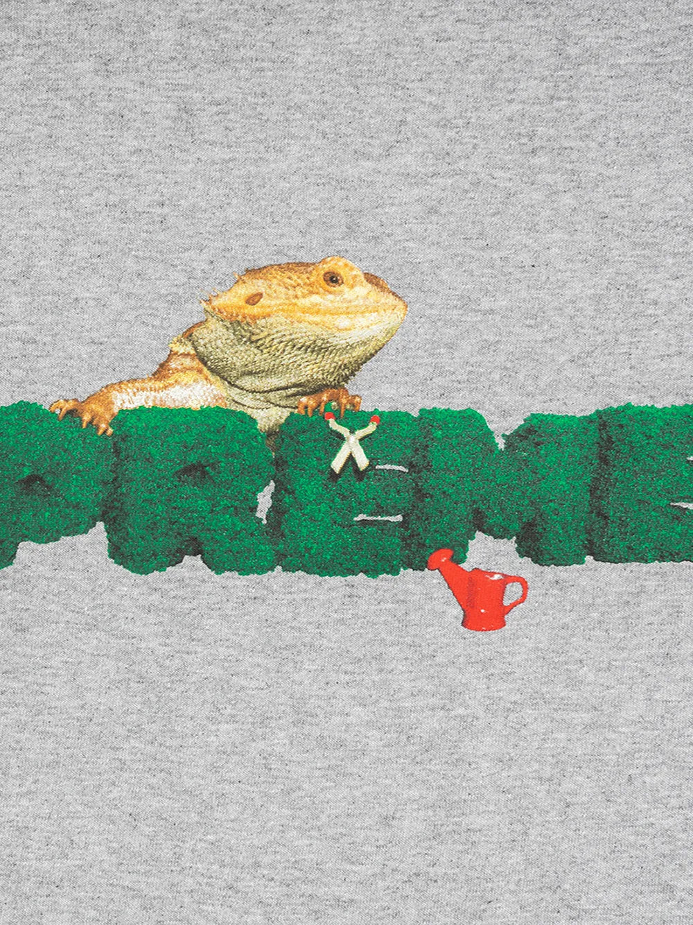Supreme playera con estampado Lizard - Gris - imagen 3