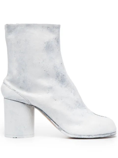 Maison Margiela botines Tabi Bianchetto con tacón de 80mm - Blanco - vista 1