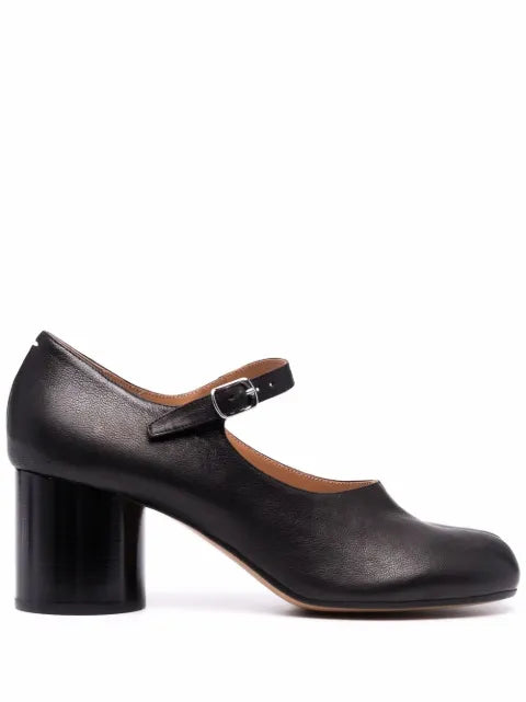 Maison Margiela zapatos estilo Mary Jane Tabi con tacón de 60mm - Negro - vista 1