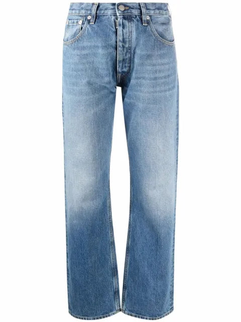 Maison Margiela jeans rectos con tiro medio - imagen 1