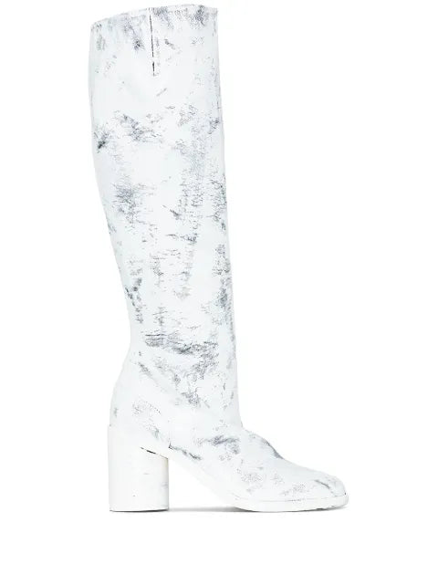 Maison Margiela botas altas Tabi Bianchetto - Blanco - vista 1