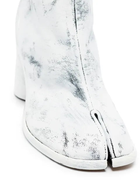 Maison Margiela botas altas Tabi Bianchetto - Blanco - vista 2
