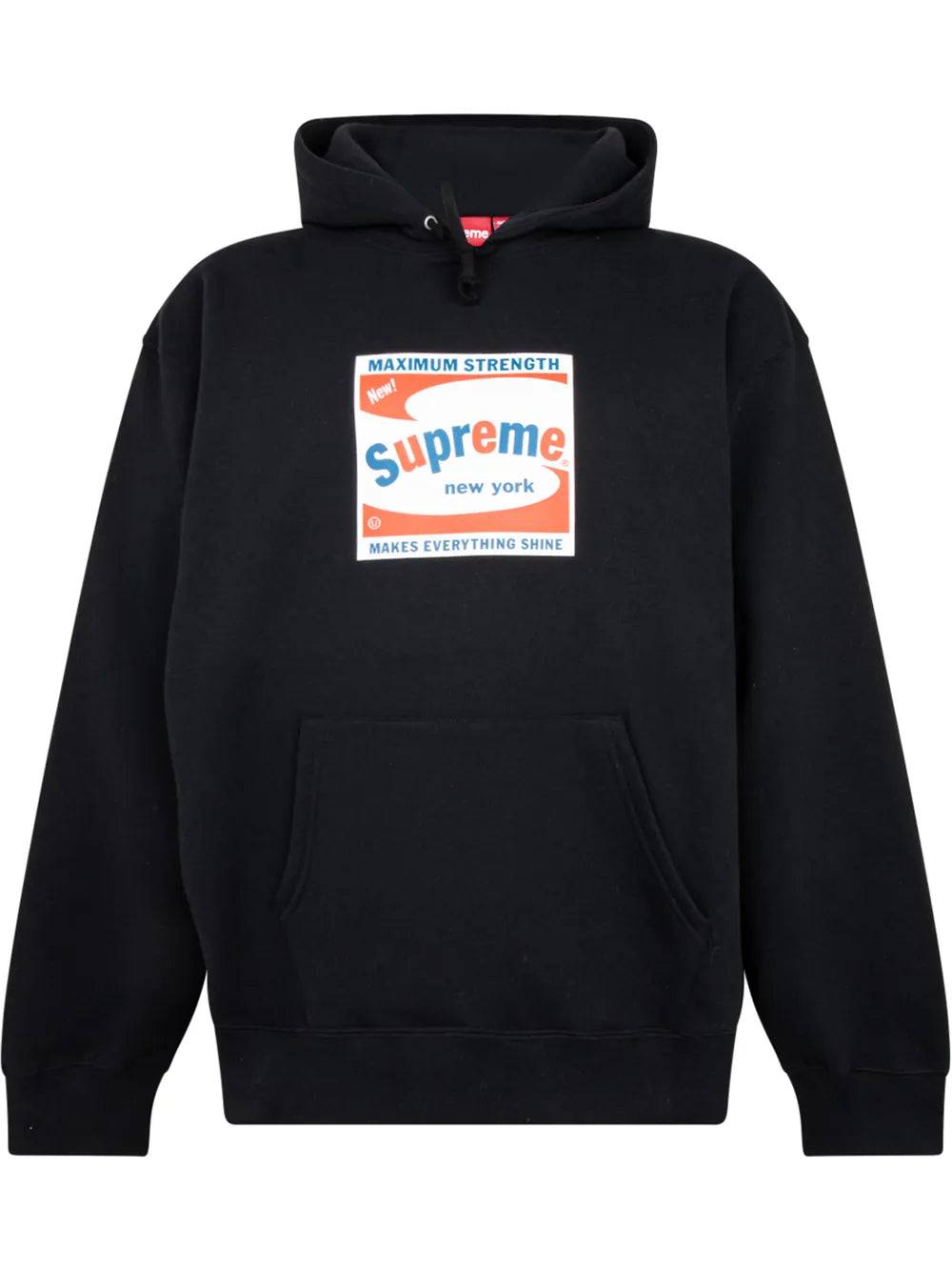 Supreme hoodie con logo Shine - Negro - imagen 1