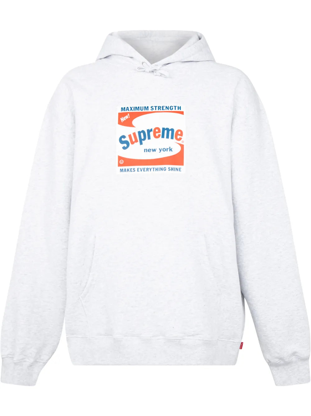 Supreme hoodie con logo Shine - Gris - imagen 1
