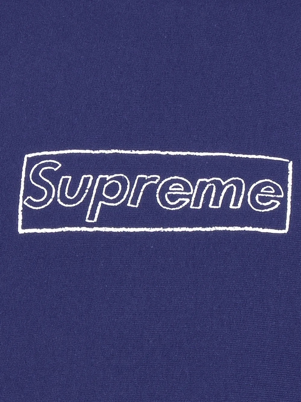 Supreme hoodie con logo de Supreme x TNF - Azul - imagen 3