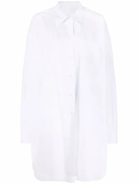 Maison Margiela vestido camisero de popelina - imagen 1