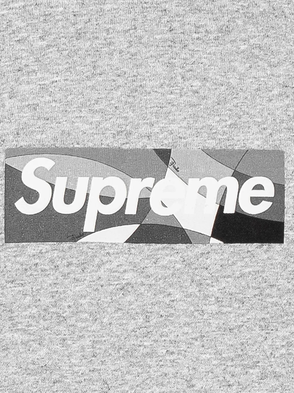 Supreme playera con logo de Supreme x Emilio Pucci - Gris - imagen 3